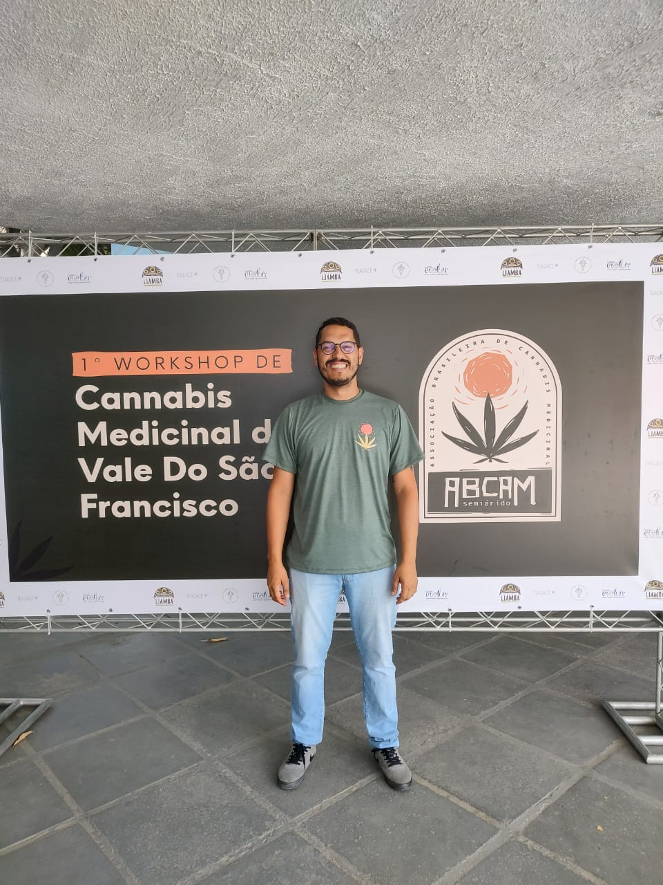 Francisco no 1º Workshop de Cannabis Medicinal do Vale do São Francisco